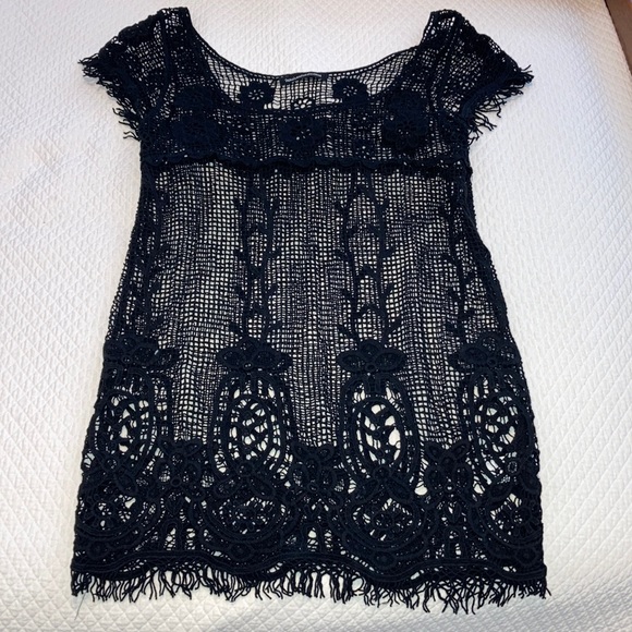 Black Coverup Dress - Picture 1 of 4